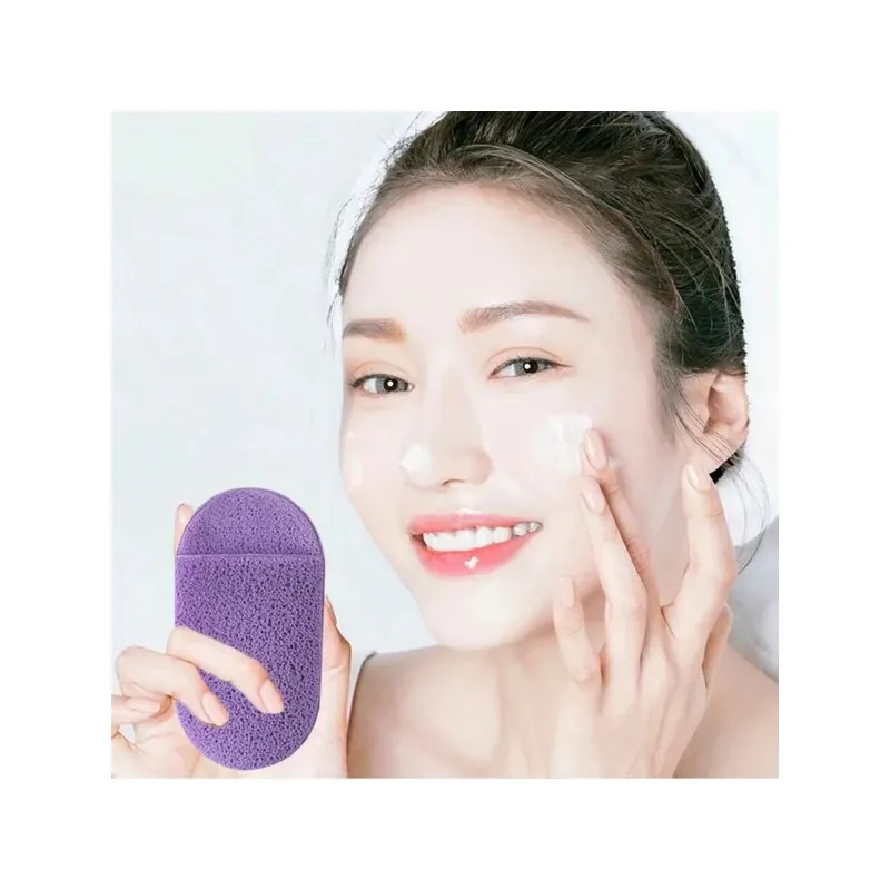1Pc Natural Exfoliating Face Wash Cleansing Sponge Blackhead Removal Deep Cleaner Puff Makeup Remover Foam Sponge FaceClean Tool