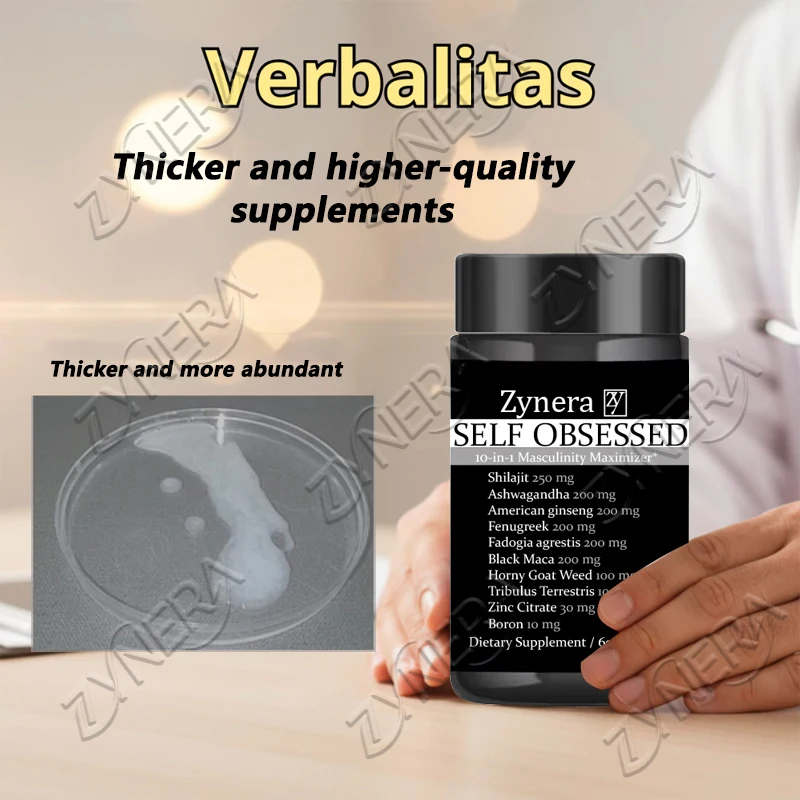 Male Enhancing Supplement, Black Maca Pills With Ashwagandha, Boost Stamina, Performance, Energy