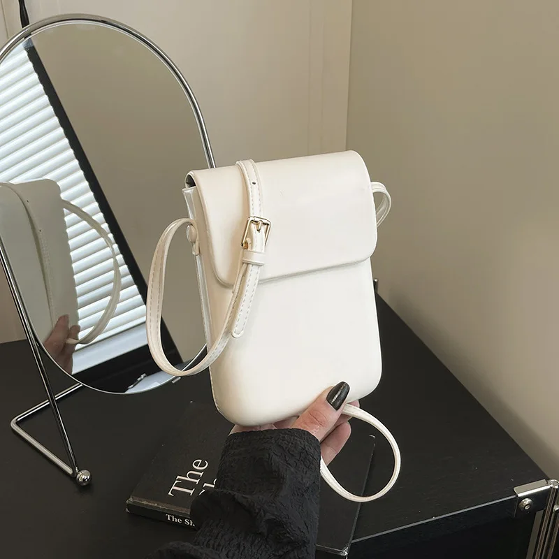 

Simple Women's underarm bag New Casual PU Commuting Mini Shoulder Pouch Versatile Ladies' Cute Tote Bag Small Mobile Phone Bag