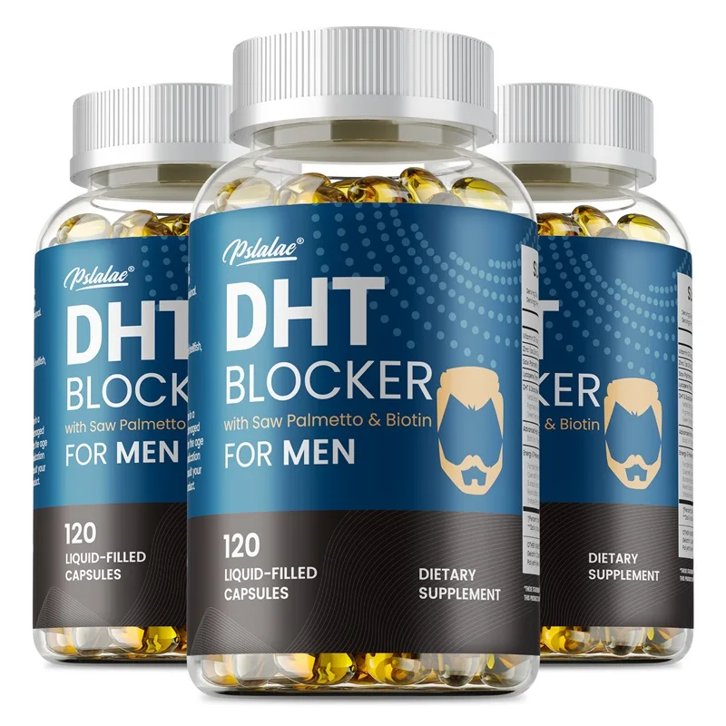 

DHT Blockers for Men - DHT Blocker Hair Growth Supplement for Hereditary Thinning Hair - Hair Loss