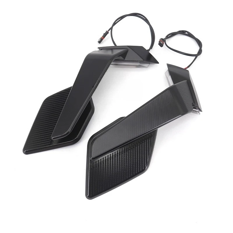 

Suitable for BMW S1000RR modification of the new fixed wind wing rearview mirror with integrated turn signal light, rearview mir