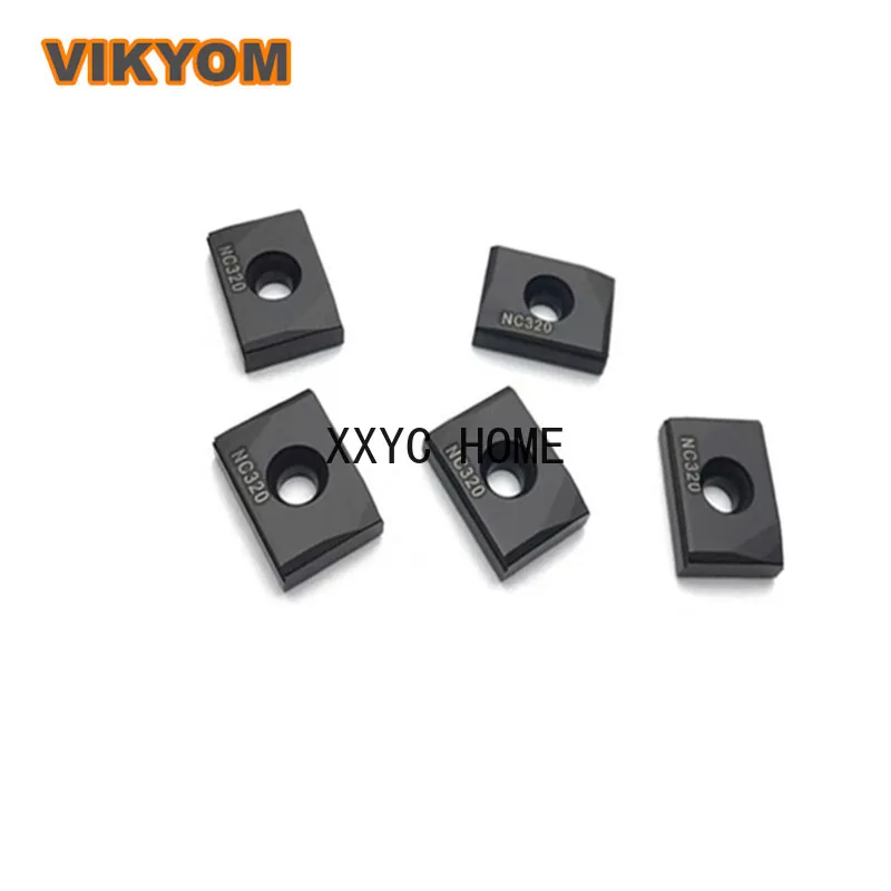 

R420.37-06T3 Carbide CNC Turning Blades Cylinder Hobs 50 Pieces Black Coated Deep Hole Boring Inserts Wear Resistant