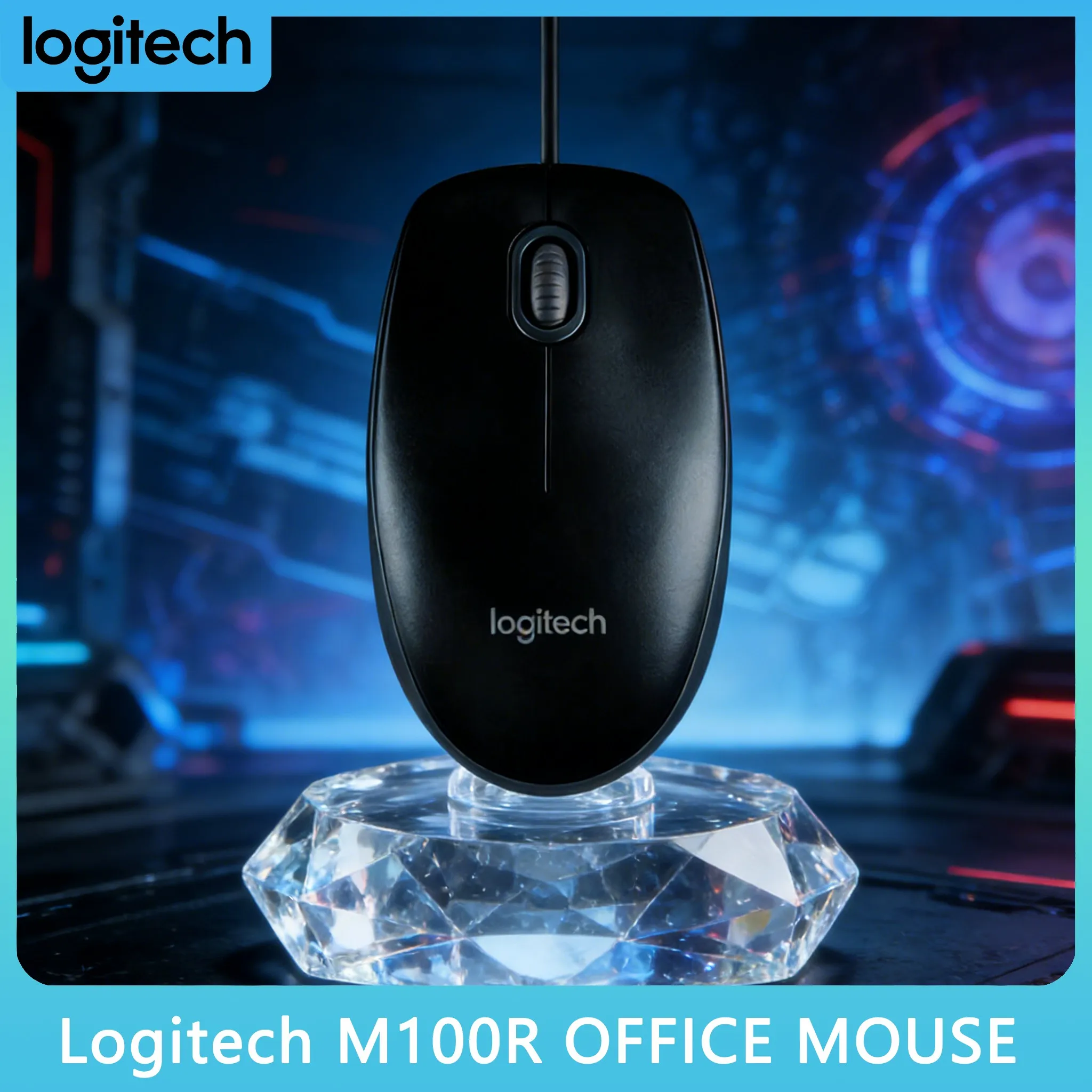 

Проводная USB-мышь Logitech M100R/G402, совместимая с Mac, для дома, офиса и бизнеса, оптовая закупка