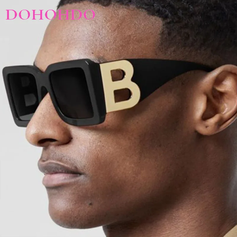

Luxury Trendy Square Frame Women's Sunglasses Fashion Designer Men Sunglass Travel Drive Popular Oversized Shades UV400 Lentes