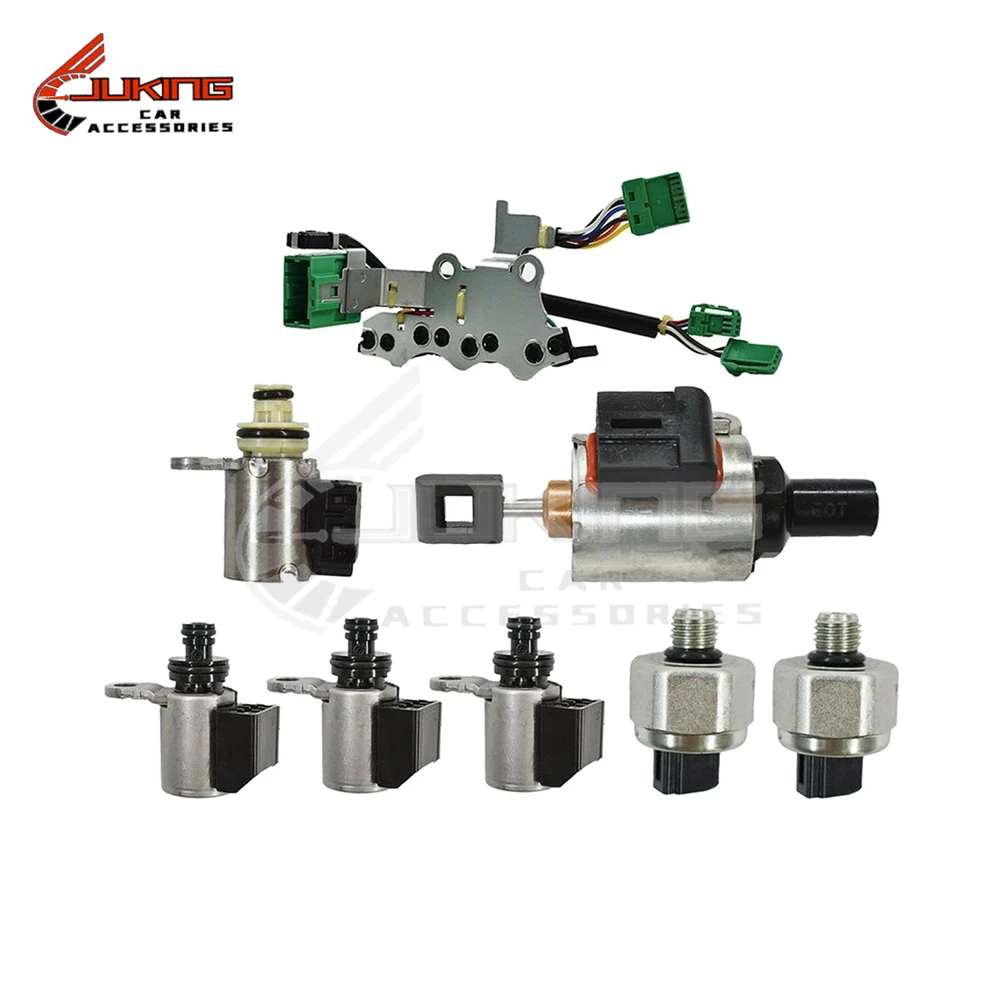 

JF011E RE0F10A F1CJA CVT Transmission Solenoid Kit With Harness Pressure Sensor Stepper Motor For Nissan Altima Sentra Dodge