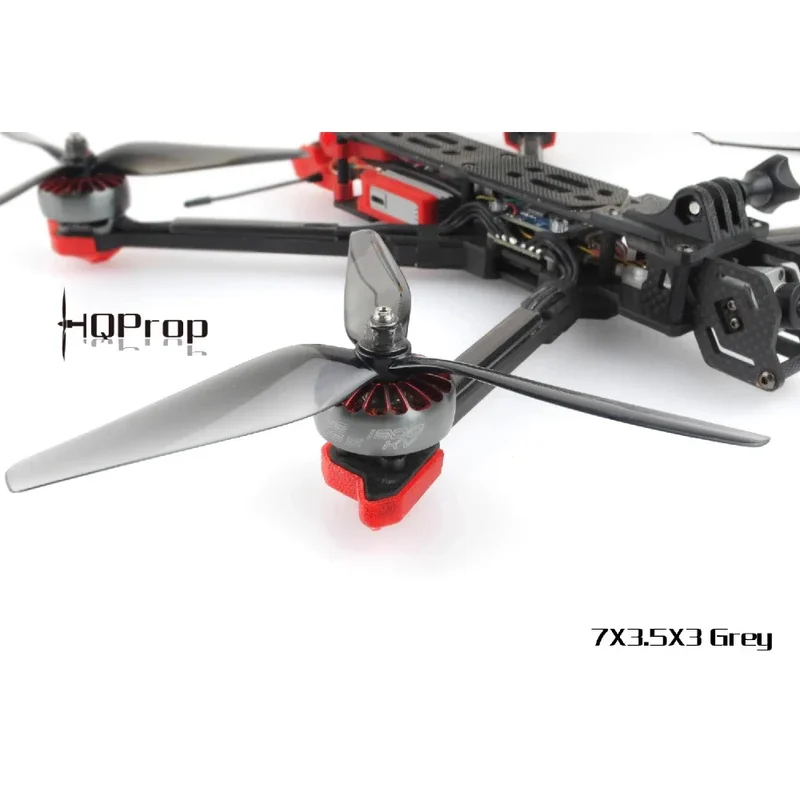2/4/8 أزواج HQprop HQ 7X3.5X3 7030 المروحة 3 شفرات المروحة CW & CCW ل RC FPV حرة 7 بوصة طويلة المدى الطائرة بدون طيار لتقوم بها بنفسك أجزاء