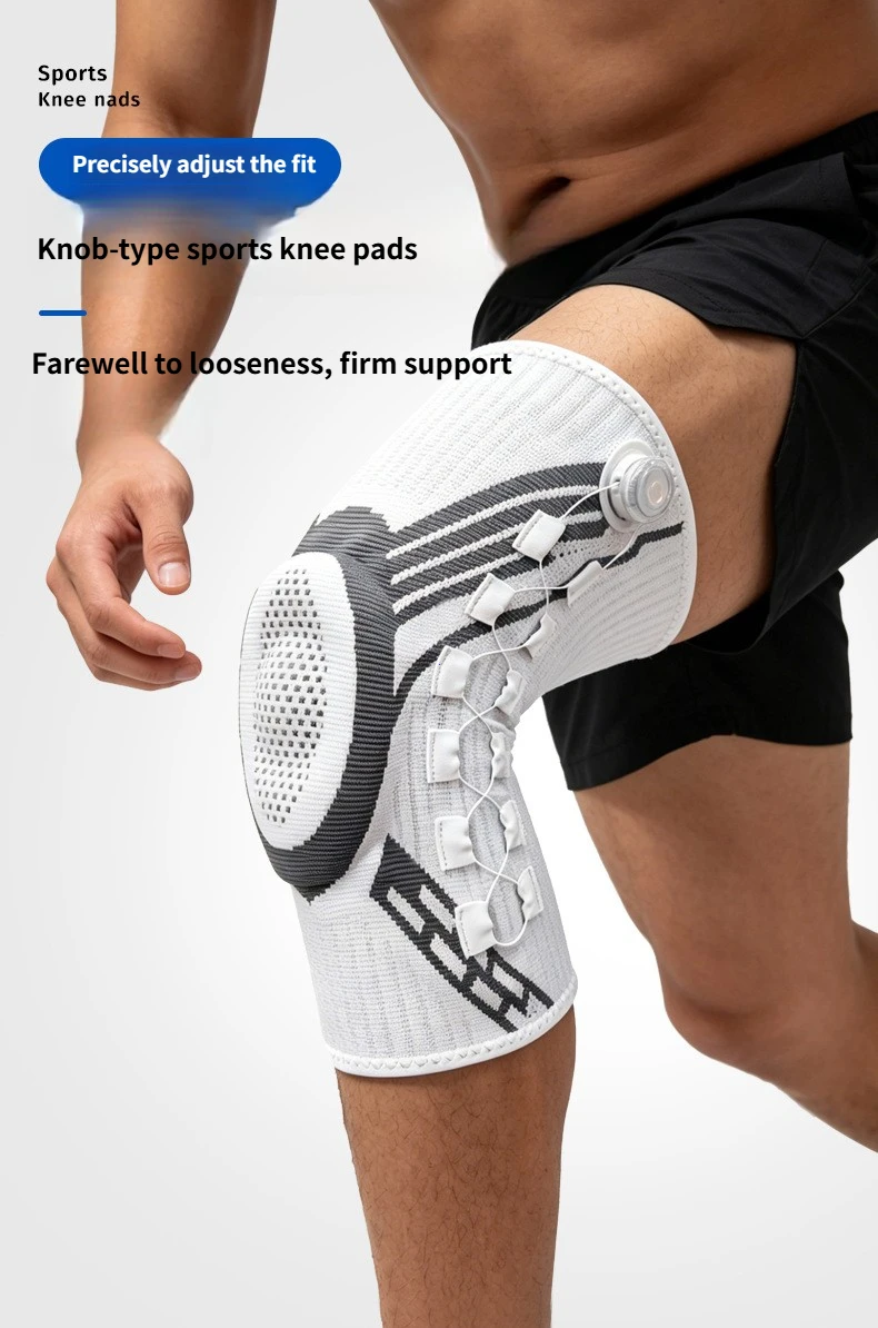 Professional Knee Brace Patella Support Joint Pain Relief Meniscus Support Compression Sleeve for Running Basketball Men Women