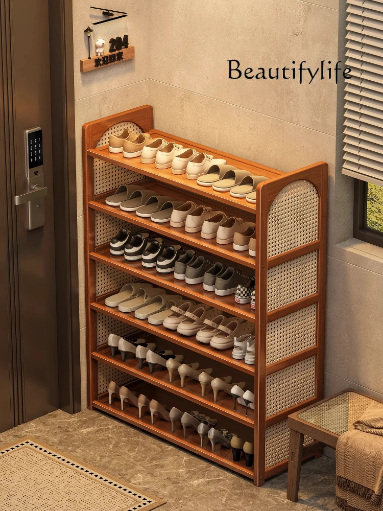 

Simple Shoe Rack Multi-layer Household Floor Standing Shoe Rack Vertical Multi-layer Space Saving Shoe Rack Dormitory Storage