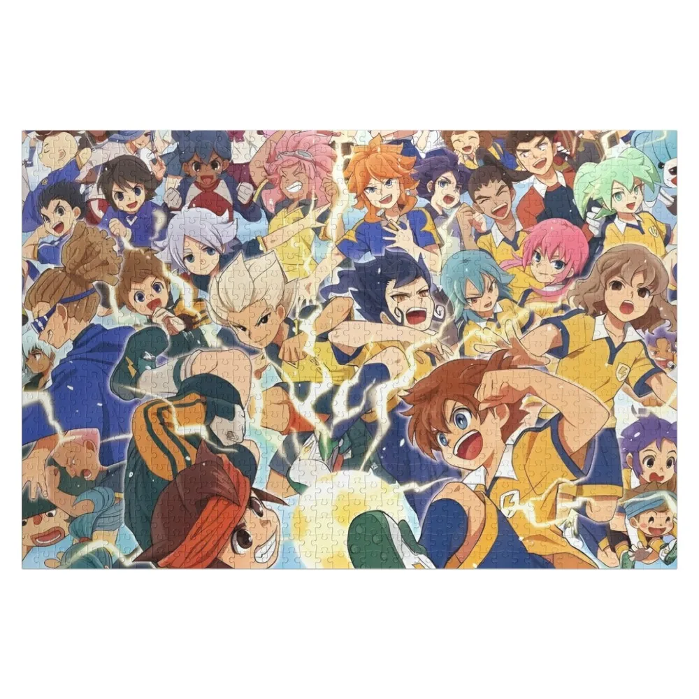 

All Characters of Inazuma Eleven Jigsaw Puzzle Personalized Name Game Children Baby Wooden Puzzle