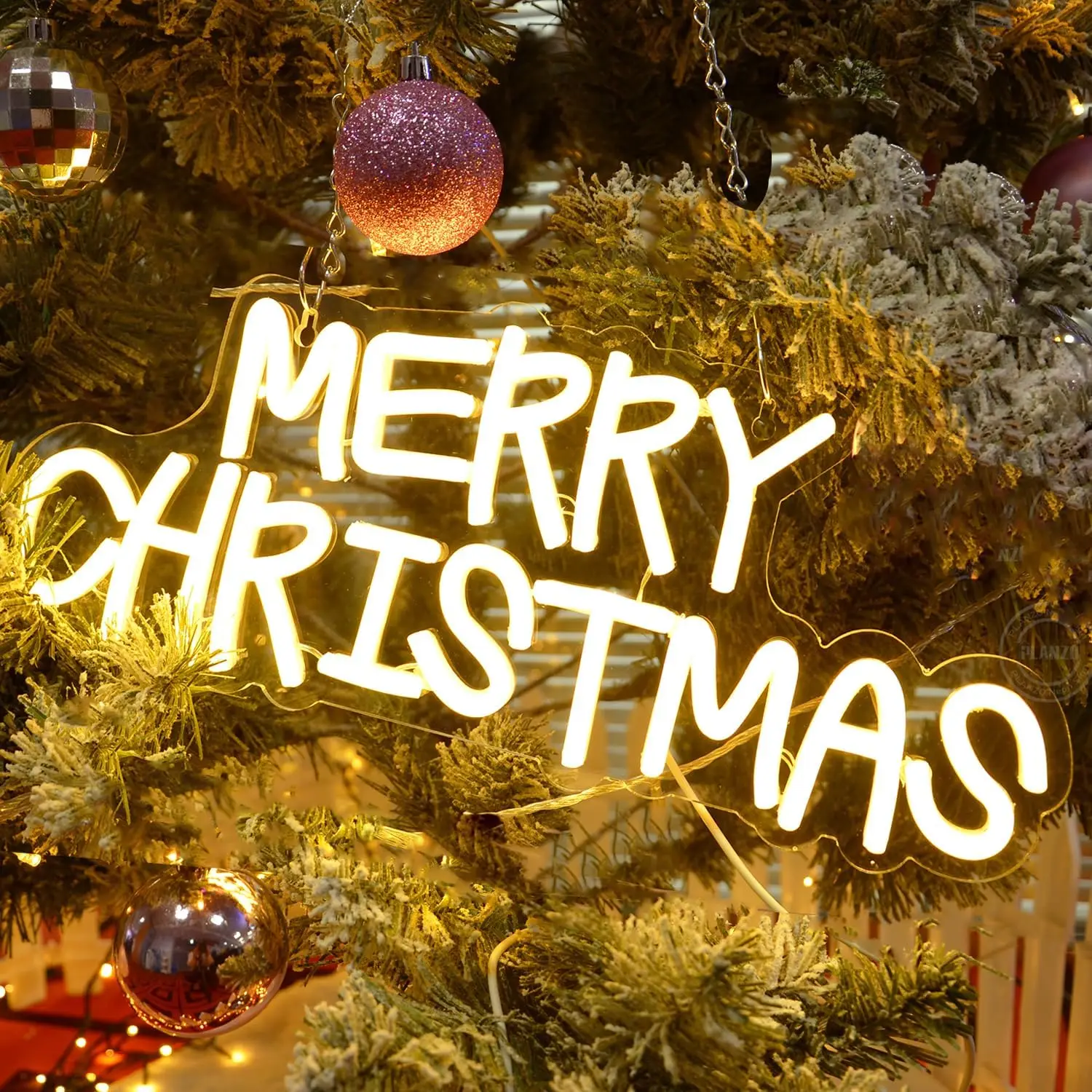 Merry Christmas LED Neon Sign USB Dimmable LED Neon Light for New Year Man Cave Game Room Bedroom Bar Home Decoration Gift ﻿