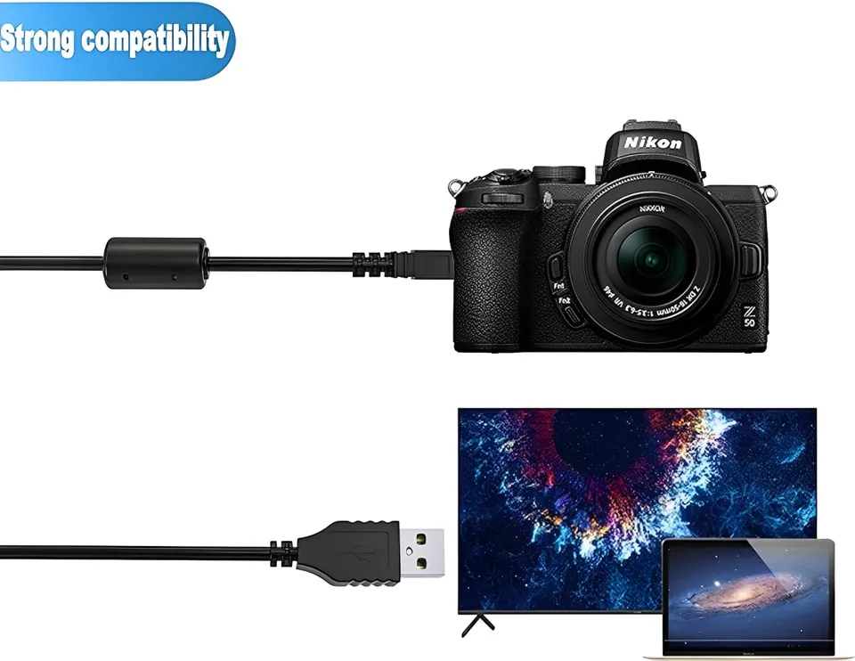 8Pin USB Data Cable for CASIO Exilim EX-Z800 EX-ZS5 EX-ZS6