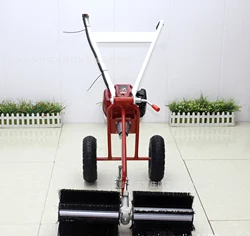 Mão Push Snow Blower para Pequenas Famílias, Acessórios De Roda, Máquina De Cardar De Gramado, Arado De Neve, Ferramentas De Jardinagem