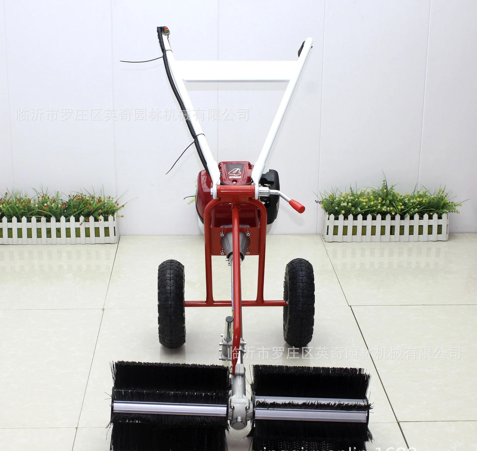 Mão Push Snow Blower para Pequenas Famílias Acessórios de Roda Máquina de Cardar de Gramado Arado de Neve Ferramentas de Jardinagem