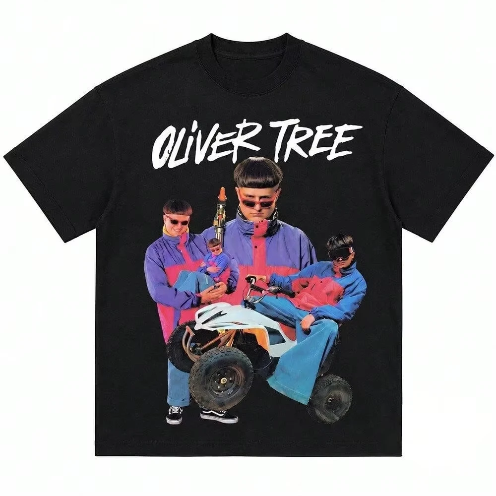 Oliver Tree Memorial Shirt 2026 RIP Oliver Tree Helicopter Crash Tribute Tee Summer Men's T-Shirt Kid's Woman's Clothing