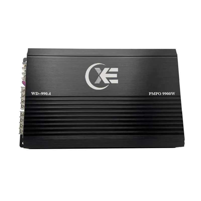 WD-990.4 4-Channel 12V Car Power Amplifier Digital Stereo Surround Passive Subwoofer Audio Player For Cars Max 9900W