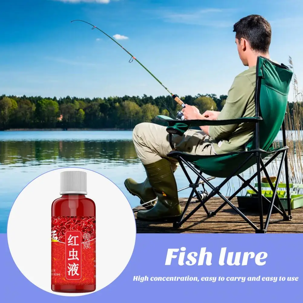 Worm-Scent Fish Bait Additive Professional Fishing Special Versatile Sea River Freshwater Fish Bait Additive