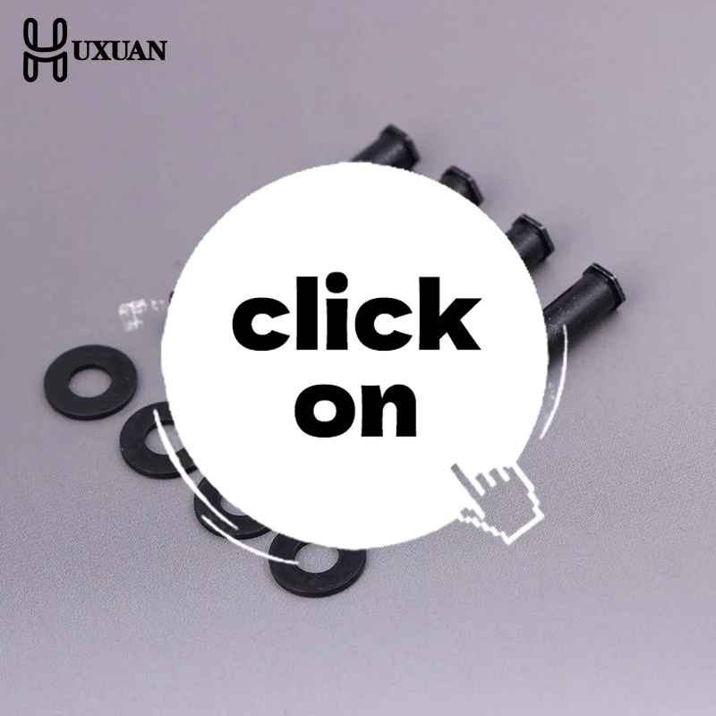 

4Pcs/set Computer Case Fan Long Screw Kit DIY Modified PC Cooling Fan Screw Enhanced Stability Cooling Fan Mount Screws