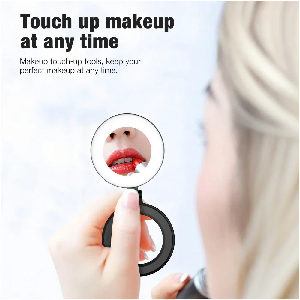 الهاتف الخليوي الثالث والعتاد ملء ضوء Led Selfie مصباح مصمم على شكل حلقة USB تهمة المحمولة الجمال فلاش صور الجمال ضوء لايف Selfie التحف