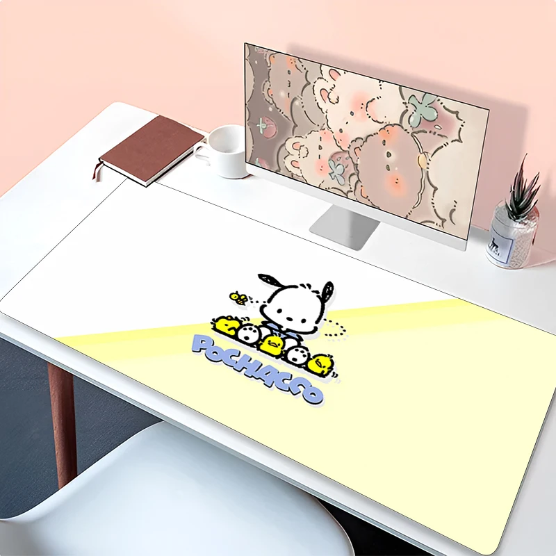 

Kawaii Mouse Pad P-pochacco 800x300 Lockedge Large Gaming Accessories Computer Gamer Keyboard Mouse Mat Desk Mousepad For Csgo