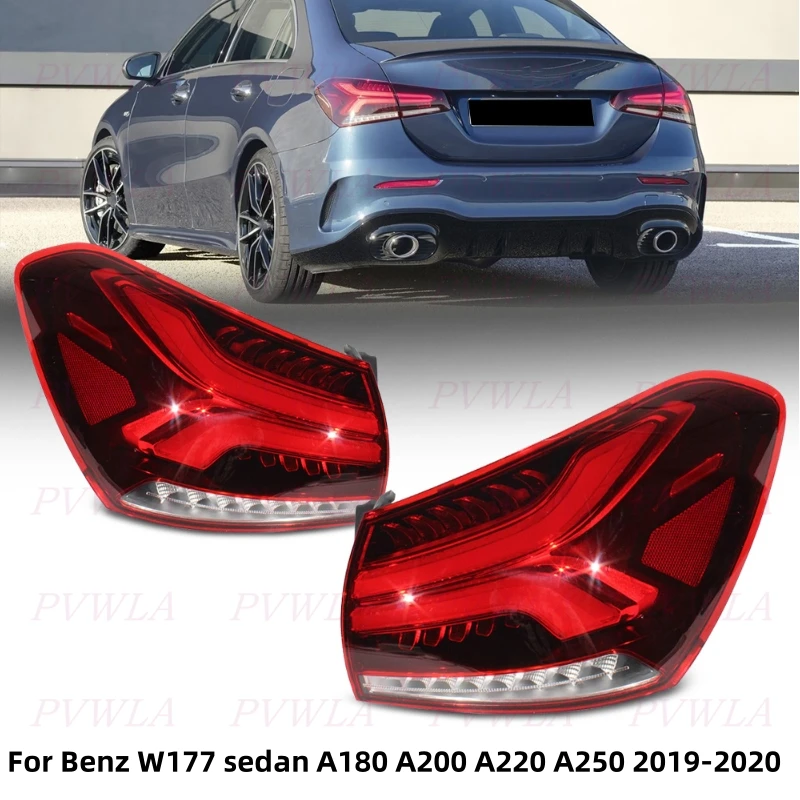 

LED Outer Tail Light For Benz W177 Sedan A180 A200 A220 A250 2019 2020 Car Brake Lamp Turn Signal Car Accessories