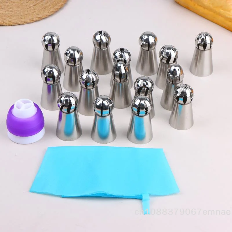 [ZYAS]【xxx】3/6/9Pcs Cake Decorating Piping Tips Set Baking Supplies Kit DIY Cake Decorating Tips Set Tool For Beginners[ZYS]