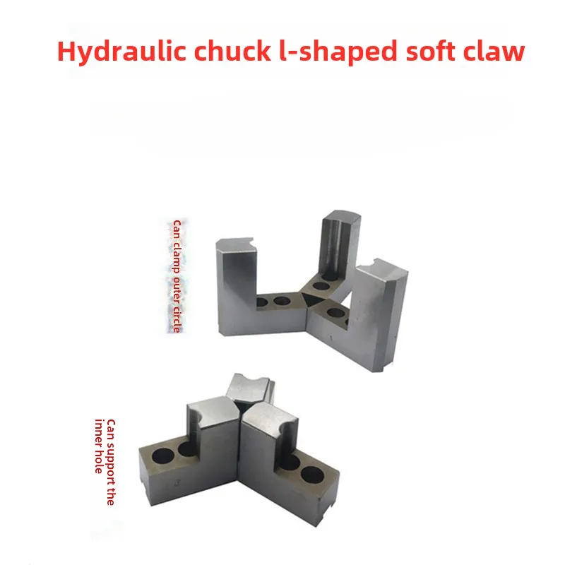 Mandíbula positiva em forma de L do mandril de imprensa 56810 polegadas