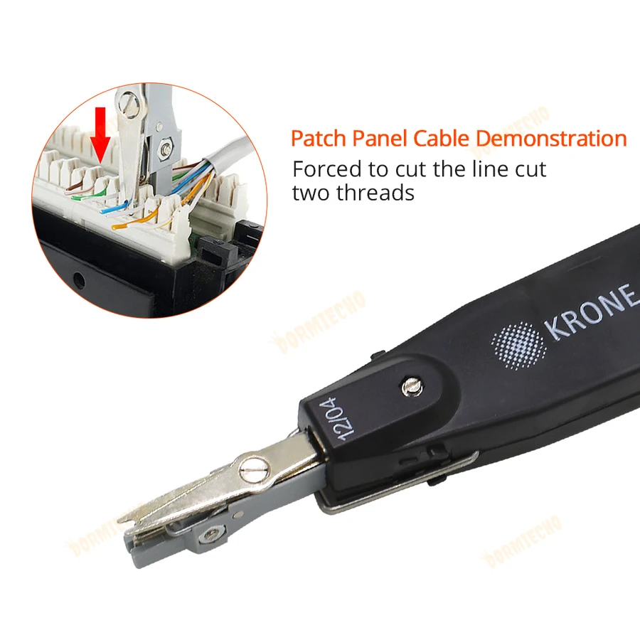 High Quality RJ45 Optical Punch Down Crimping Lsa-plus Wire Crimper Telecom PhoneCable RJ11 Tool Network Kit  Professional MINI