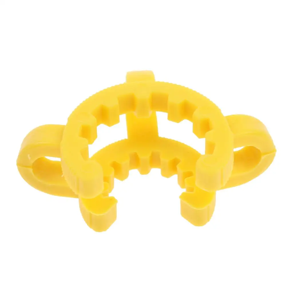 Polyacetal Lab Joint Clips Plastic Standard Taper NS Keck Style Glass Ground Joint Clamps for Equipment Assembly
