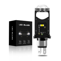 1Pcs H4 LED Motorcycle Headlight Bulbs H4 Hi-Lo 30000LM 6000K 30W Led Moto Motorbike Headlamp Lighting Electric Car Lights