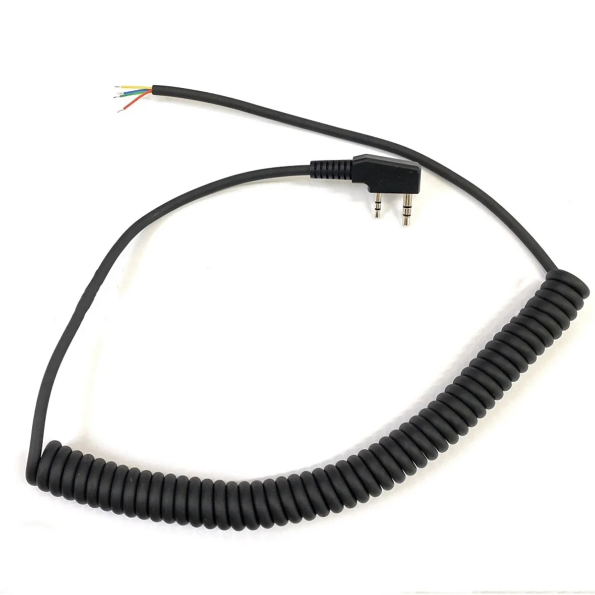 ABGN Walkie Talkie Mikrofonkabel Ersatzkabel K-Stecker Mikrofonkabel Walkie Talkie Zubehör DIY Universal Walkie Talkie