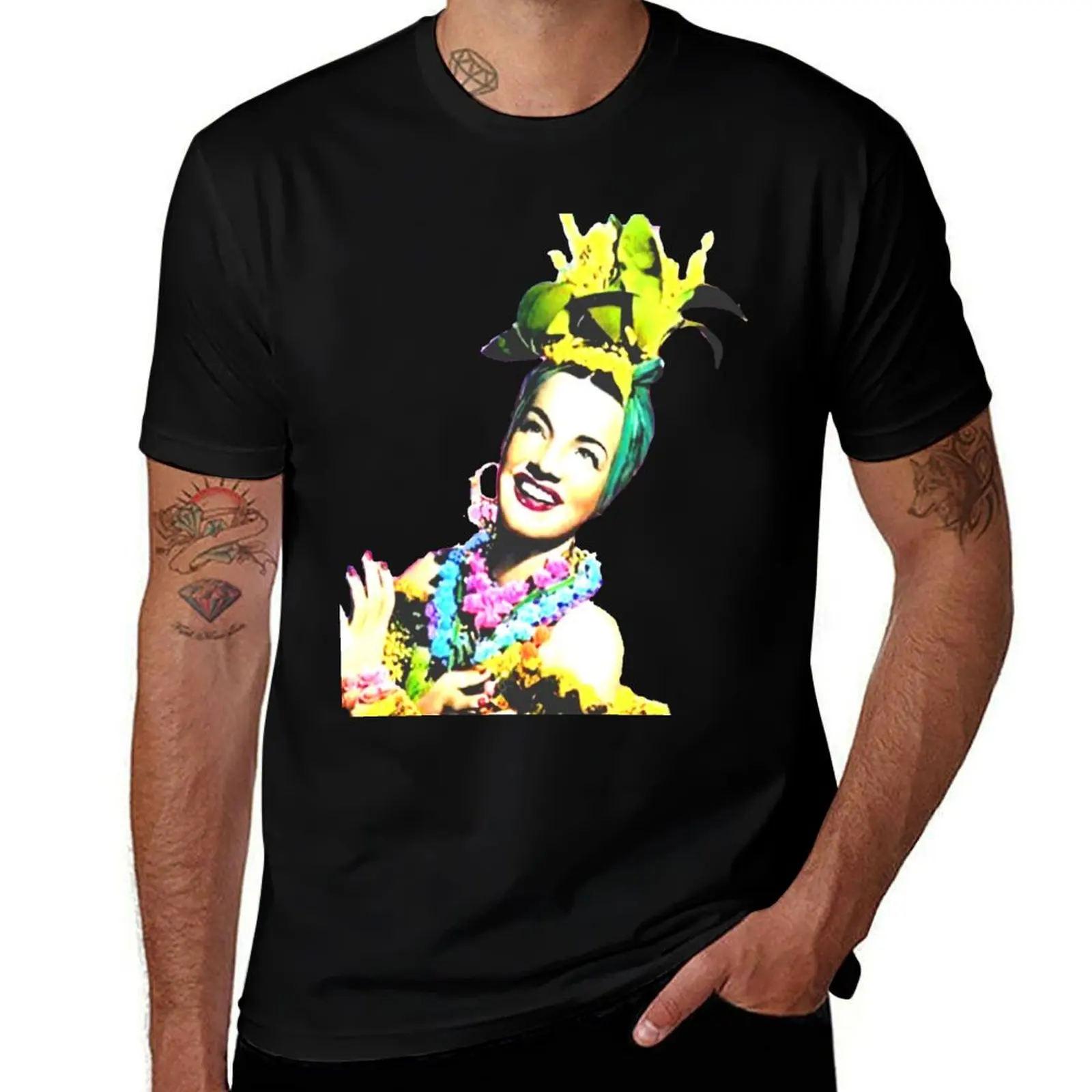 carmen miranda T-Shirt Plus Size Non-Shrink T-Shirt