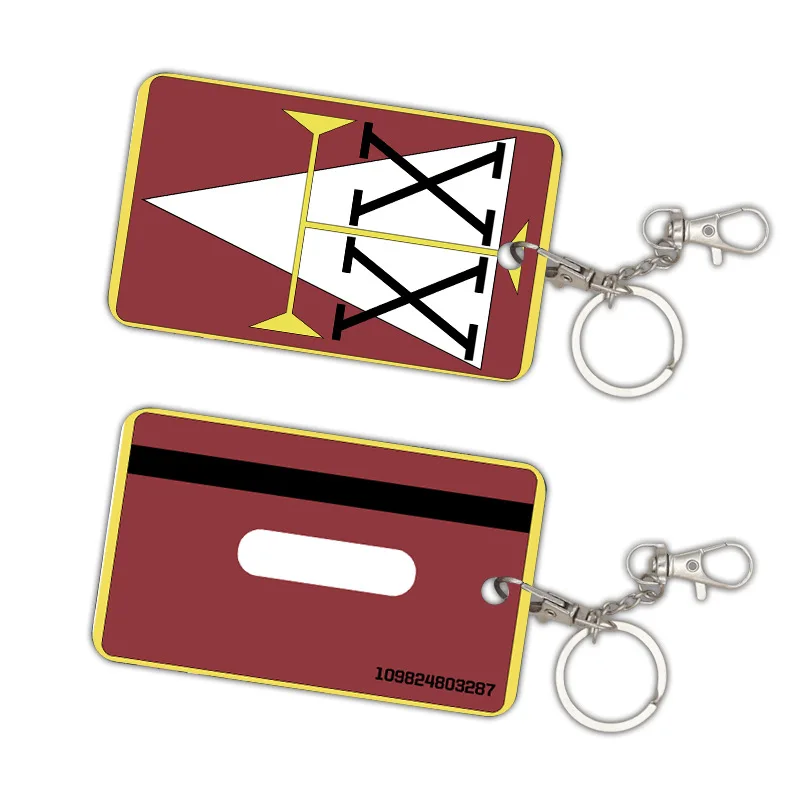 Anime HUNTER × HUNTER License Card Keychain Killua Zoldyck HUNTER LICENSE Card Set Bus Access Card Set
