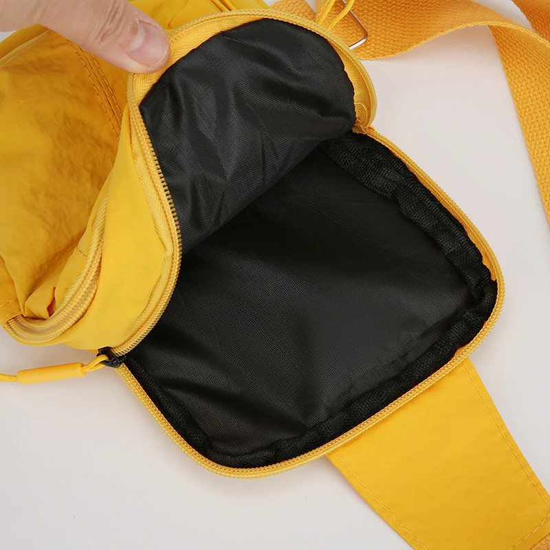 المرأة حقيبة صدر للرجال حقيبة ظهر كروسبودي نوعية جيدة نايلون مقاوم للماء حقيبة كتف صغيرة للرجل لون نقي حقيبة أنثى عادية جديدة #3