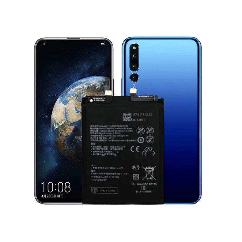 HB386689ECW بطارية الهاتف 3.82 فولت 3500 مللي أمبير لهواوي الشرف ماجيك 2 TNY-ALO0 TL100 استبدال البطارية العلامة التجارية الجديدة عالية الجودة
