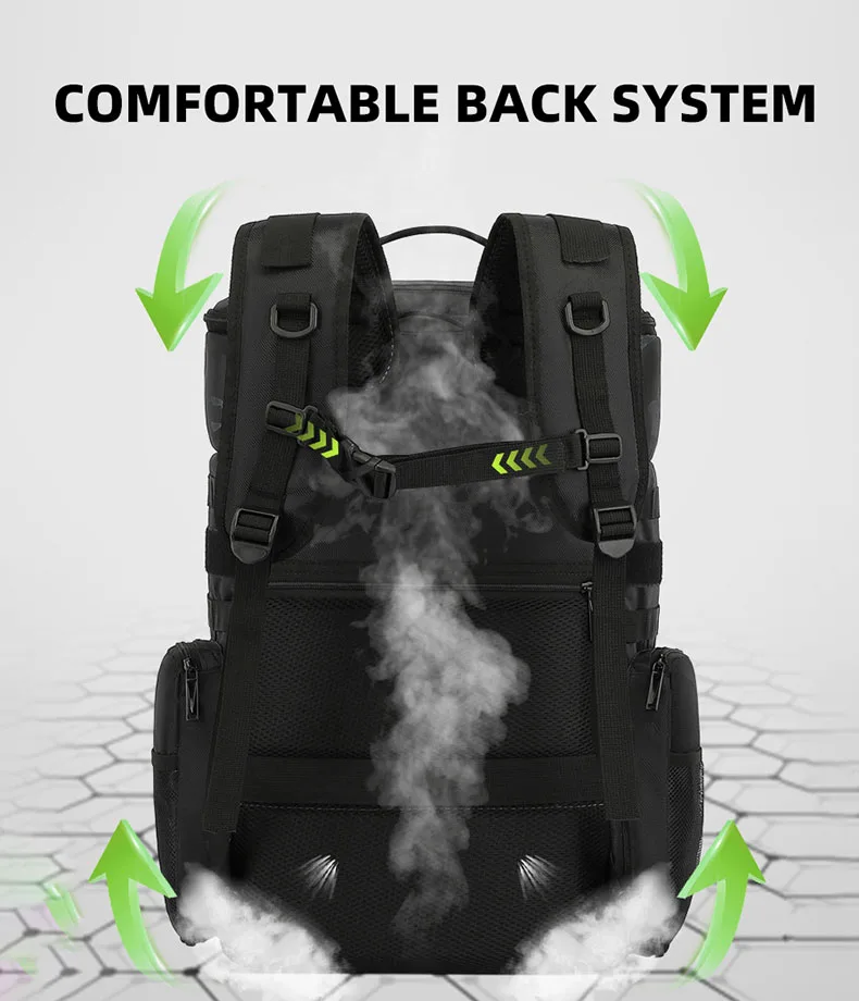 UAV-Drohnen-Kletterrucksack Großer Fotografie-Kamera-Sport-Outdoor-Rucksack Trocken-Nass-Trennung Tragbarer Business-Laptop-Gepäckrucksack – Detail 5