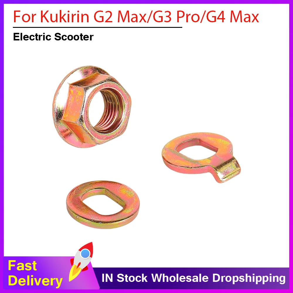Motor Shaft Nut Hook Plate Engine Screw For Kukirin G2 Max Master G3 Pro G4 Max Electric Scooter Motor Screws Parts