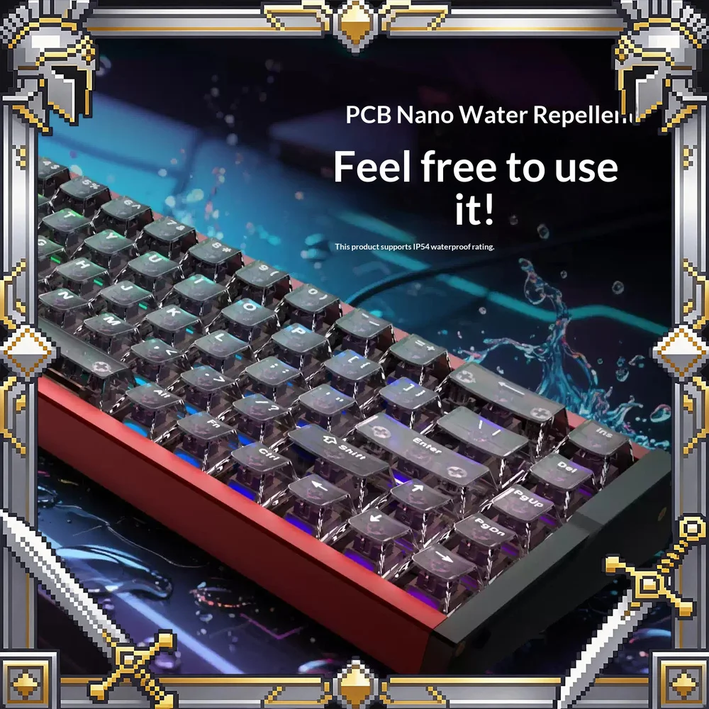 IROK MG68 Series Magnetic Switch Gaming Keyboard CNC Aluminum Rapid Trigger RGB Wired Wireless for PC Gamer
