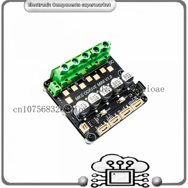 MKS ODRIVE MINI High Current Single Channel Module Makerbase Based on ODrive3.6 Integrated AS5047P Encoder