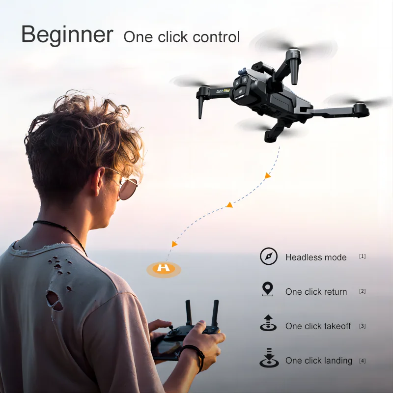 Drone dobrável para desenho de trajetória, portátil Altitude Hold, sinal 2.4G, controle Smartphone, K10MAX