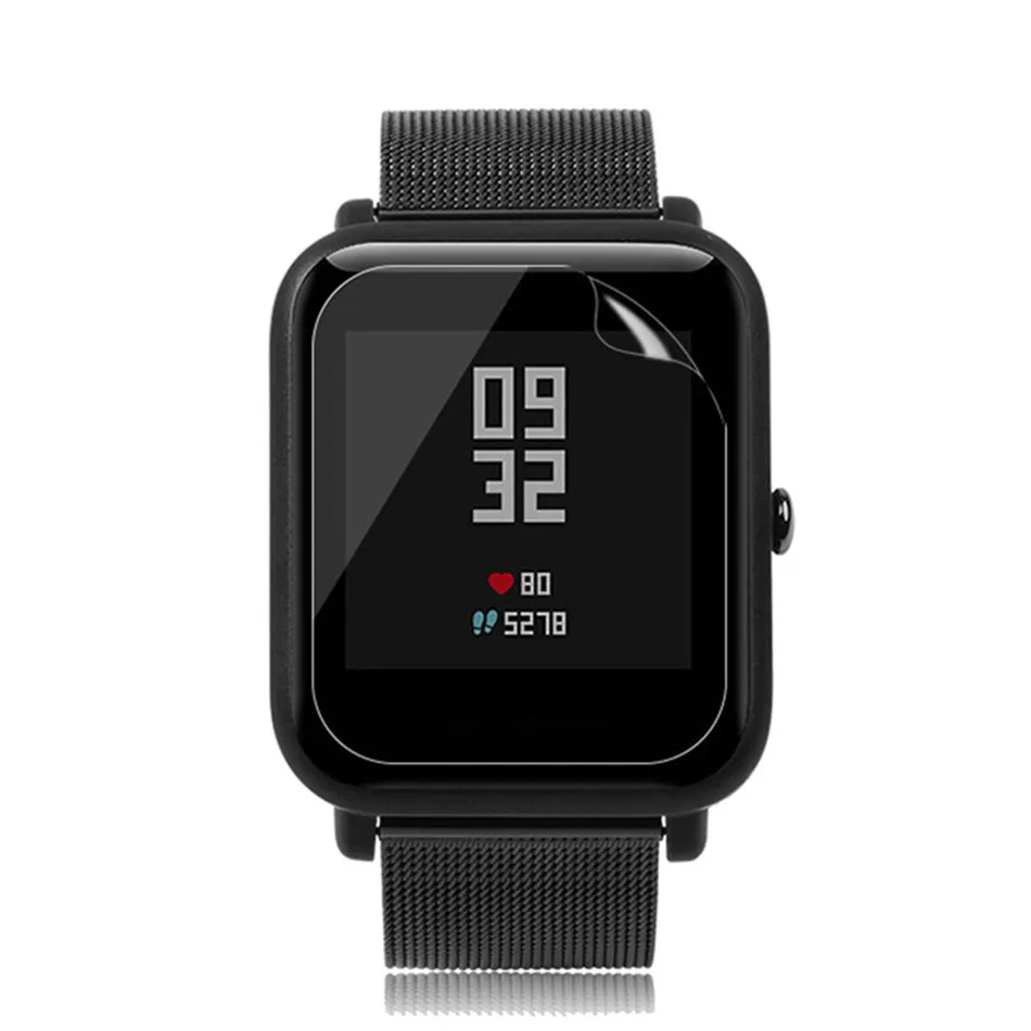 For Xiaomi Huami Amazfit Bip BipS S Hydraulic Hydrogel Film Protective Screen Protector Smart Watch Cover (NOT Tempered Glass)