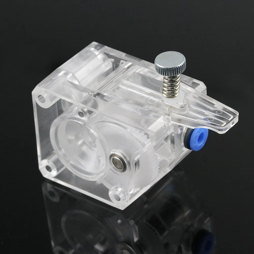 3D Printer Accessories, New BMG Extruder, Transparent Model, Double Gear Feeding Soft Consumables Are Available