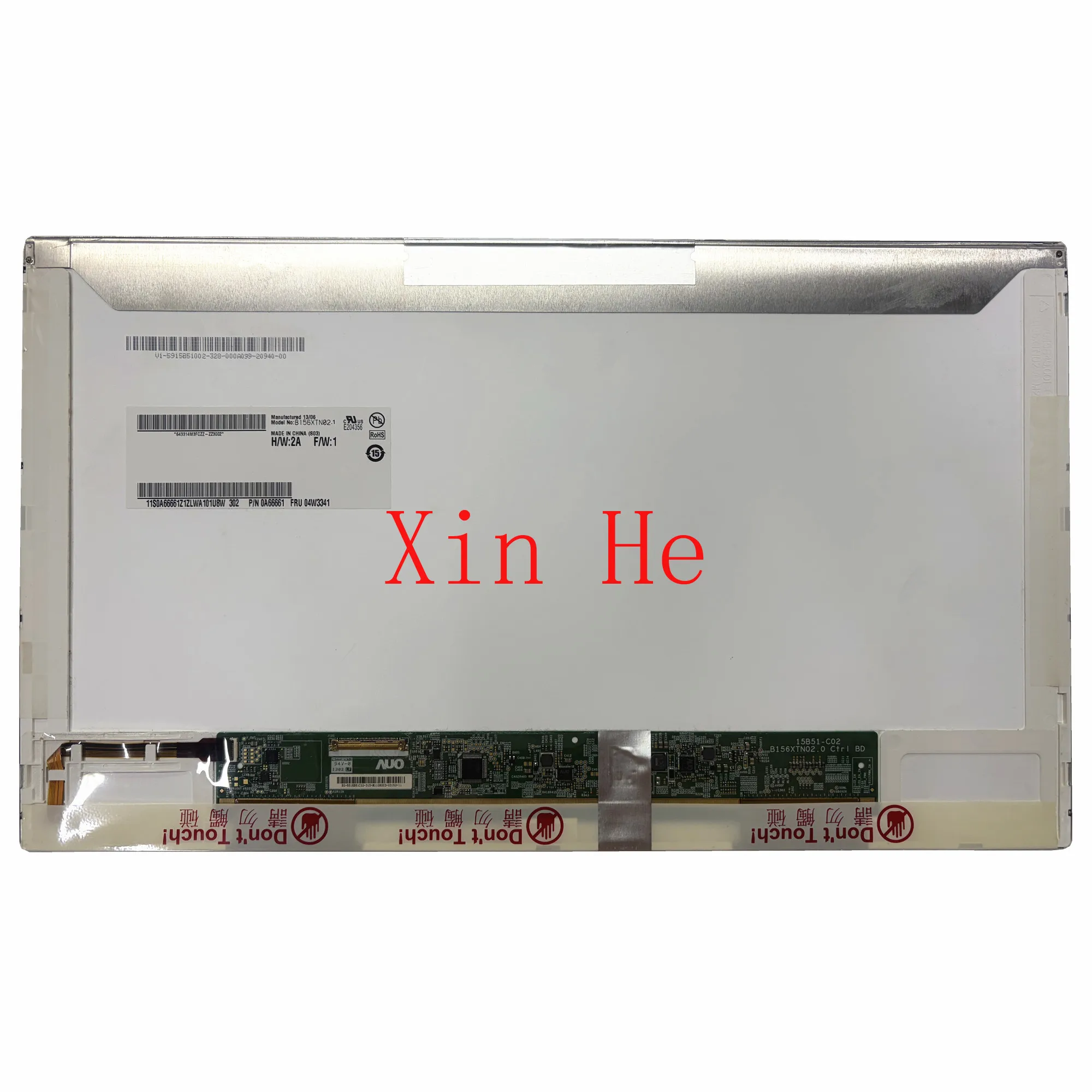 B156XTN02.1 B156XTN02.0 LP156WH4-TLN1 LTN156AT32 N156B6-L0B LTN156AT17 BT156GW01 V.4 15.6'' LCD Screen 1366*768 LVDS 40 Pins