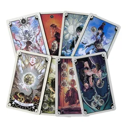 Juego de mesa de cartas de Tarot, juego de mesa completo en inglés para adivinación, uso Personal, juegos de fiesta, Camping al aire libre, gran oferta, 12x7