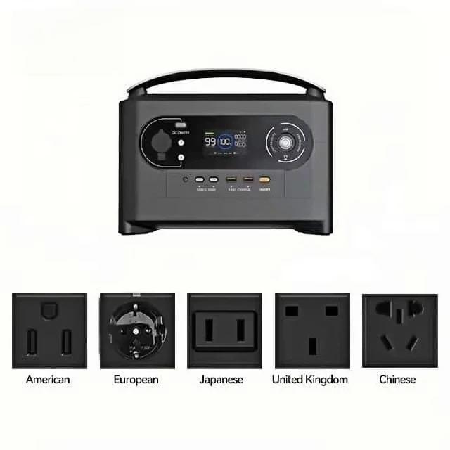Ansimsgo wholesale price 110V 220V lithium ion battery off-grid portable solar generator 1000W 700W portable Ups power station