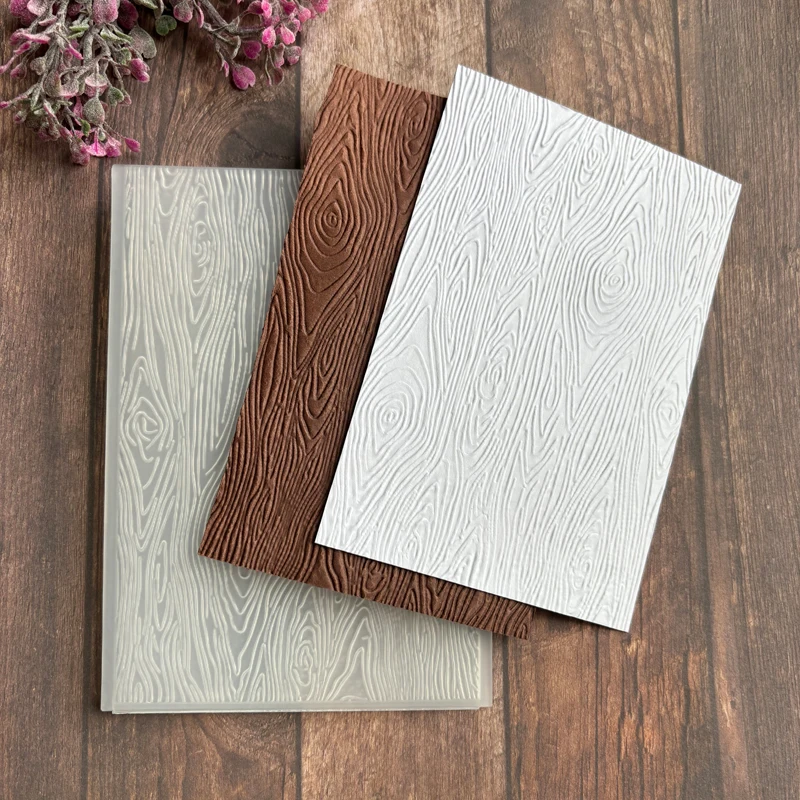 3D-geprägte 3D-Ordner aus Holz für Kartenherstellung, Scrapbooking, Heimwerkerarbeiten und Dekorationsbedarf