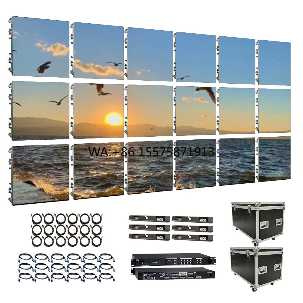 

Giant Backdrop X500mm 500mm Indoor Outdoor Led TV Wall P3.91 P4.81 Seamless Splicing Rental Led Disp y Screen KSS Brand 3-Year
