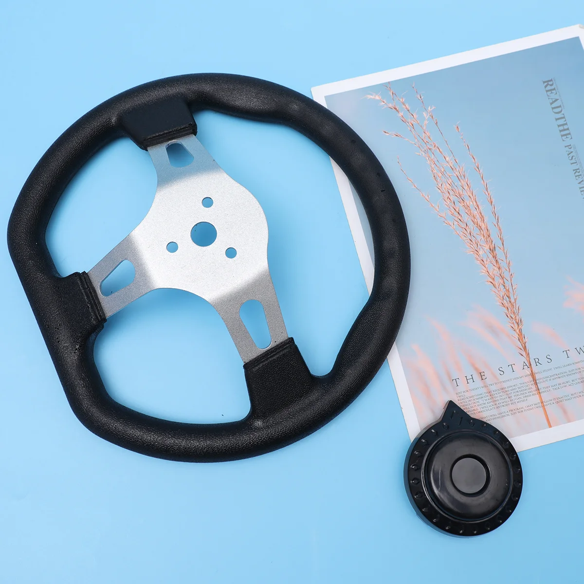 

270Mm Modification Modification Steering Wheel Pu Racing Steering Wheel For Utv Go-Kart Car Interior Accessory