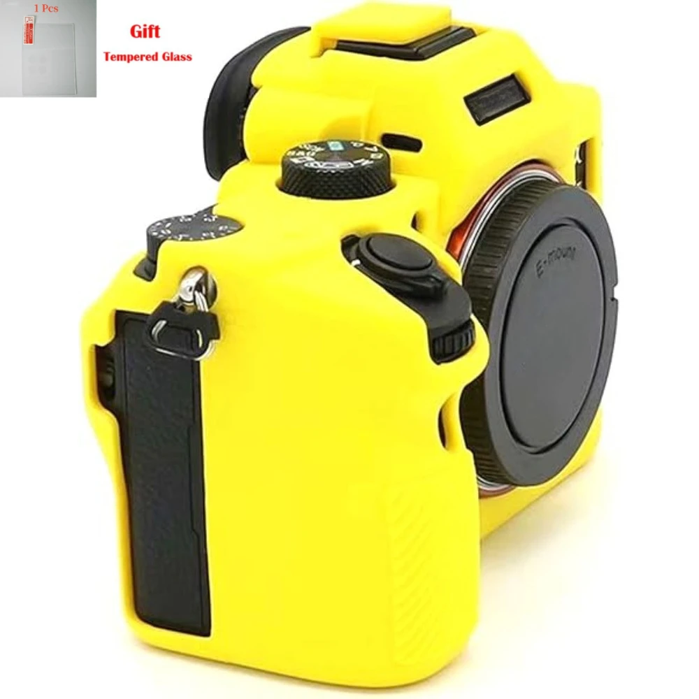 

Accessories Silicone Case For Sony A7R III ，Silicone sleeve camera bag + free tempered film