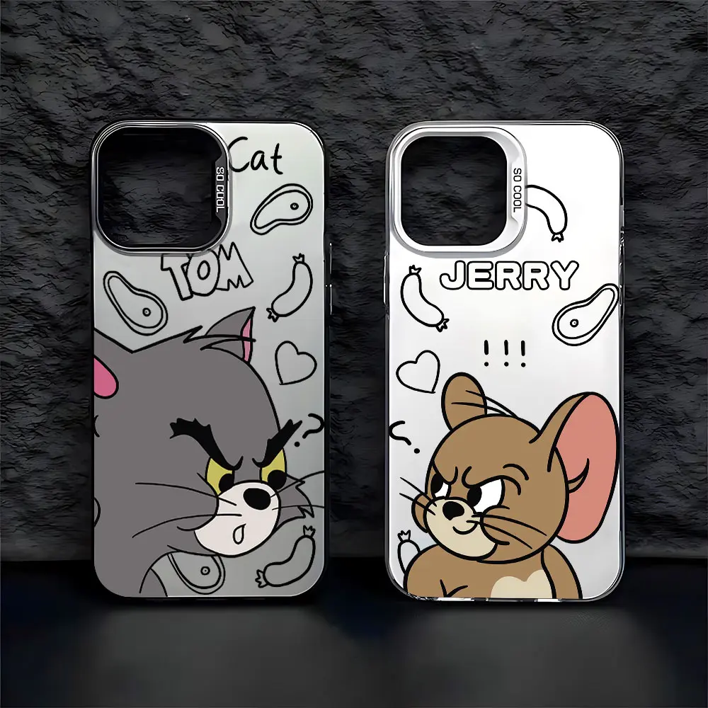 New Hot T-Toms Cute Jerrys Case for Samsung A73 A72 A55 A54 A53 A35 A34 A33 A32 A30 A24 A23 A22 A14 A05 4G 5G Matte Shockproof