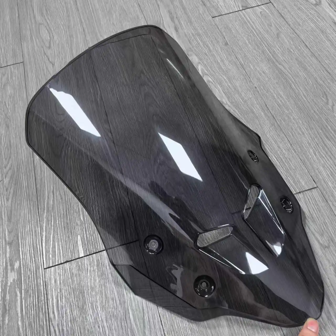 Motorcycle Windshield WindScreen Screen Double Bubble Wind Deflector Fairing For Honda CB500X CB400X CB 400X CB 500X 2018-2024